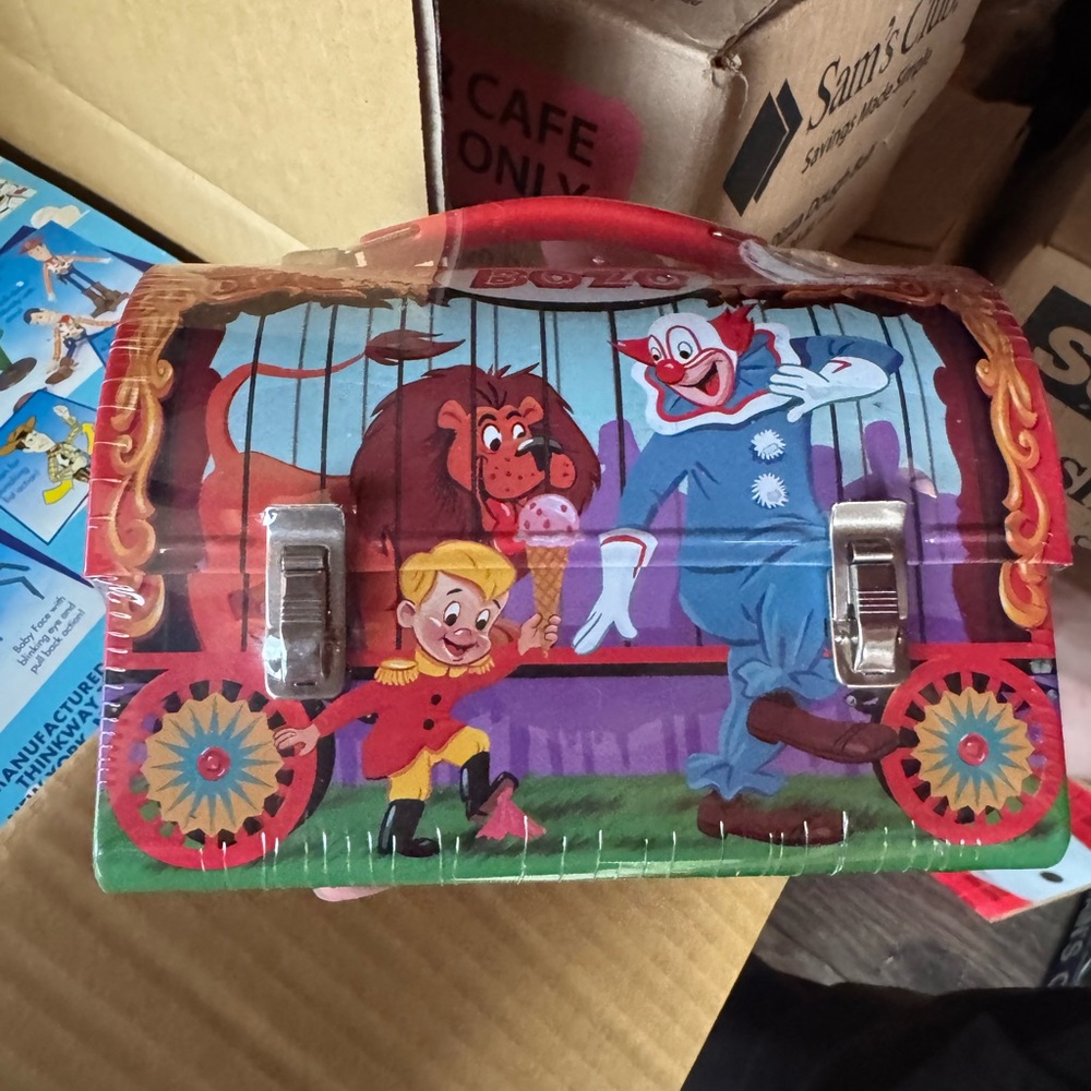 Vintage Circus Themed Lunchbox